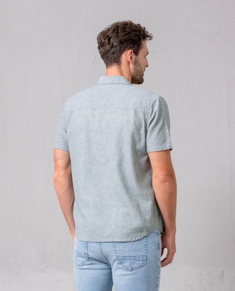 Camisa manga corta para hombre